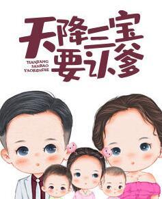 天降三寶：爹地別慫封面